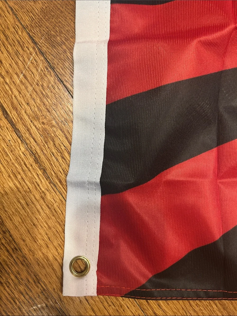 “Weird Al” Yankovic Red & Black Mandatory Fun Flag - NWOT
